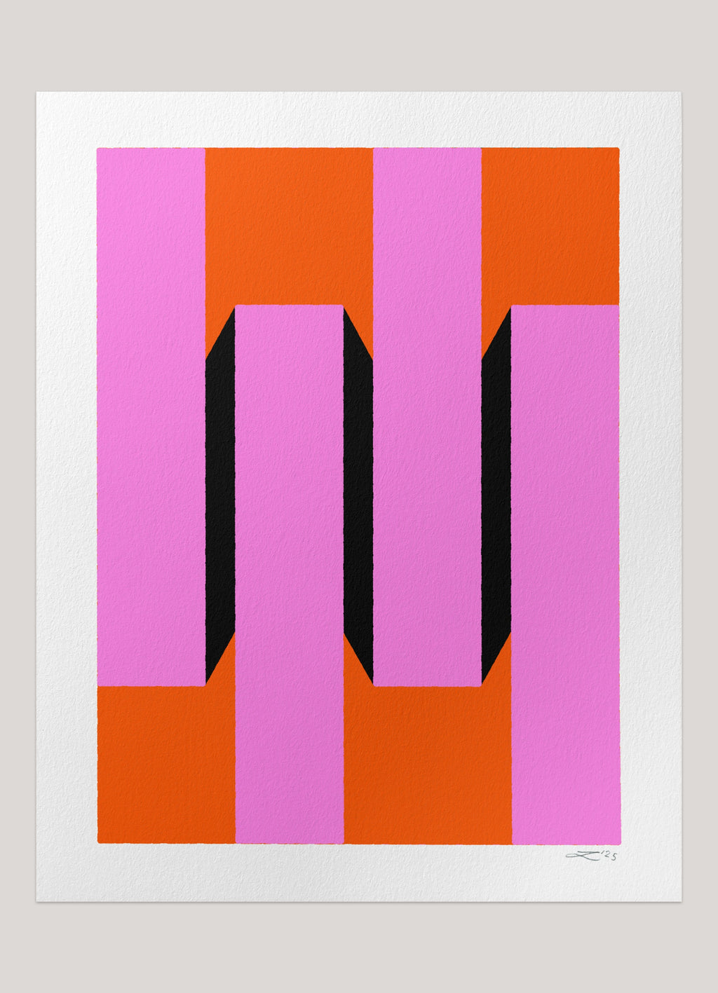 Ritme in Kleur - Digital Print