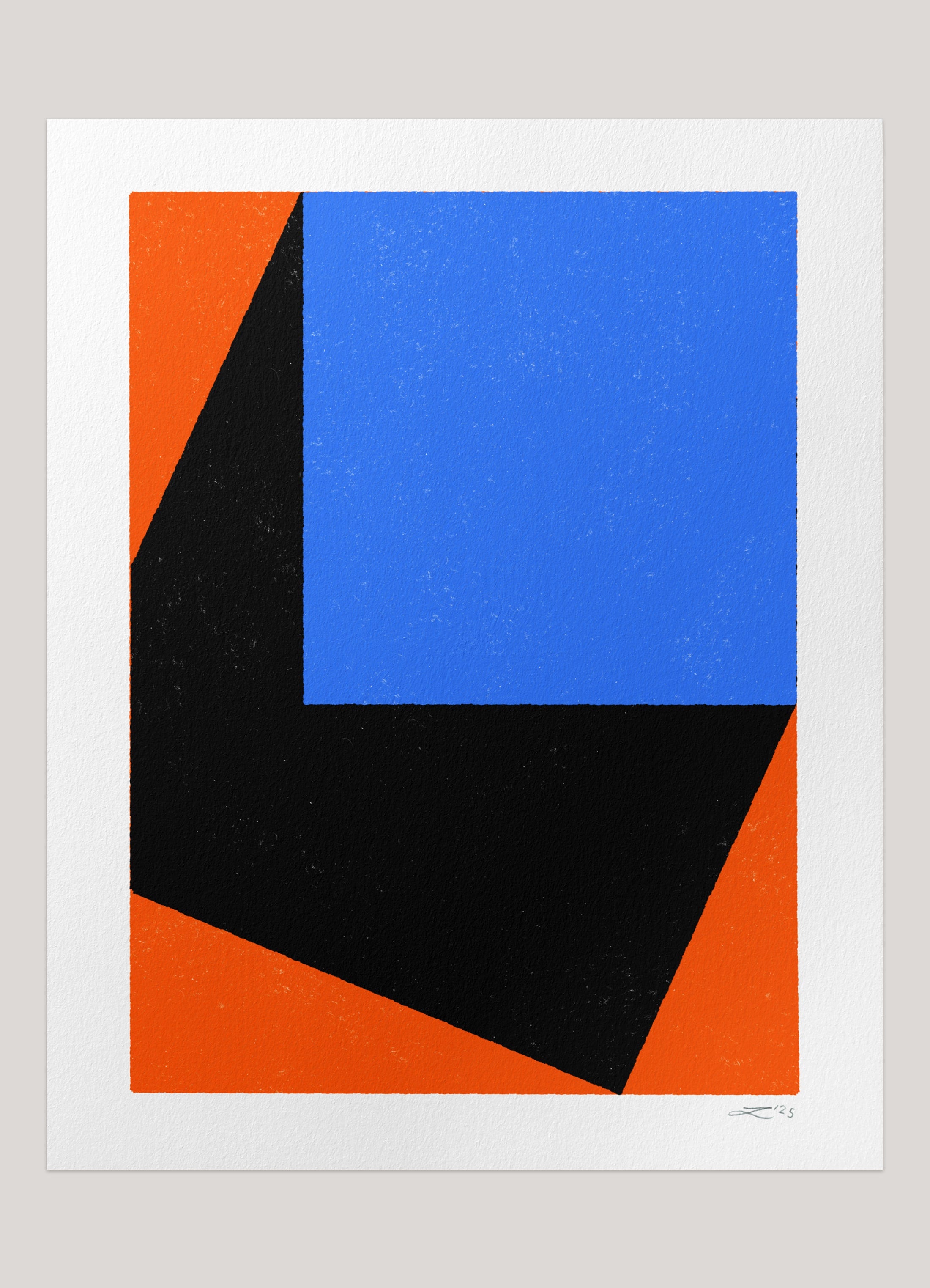 Vlak - Digital Print