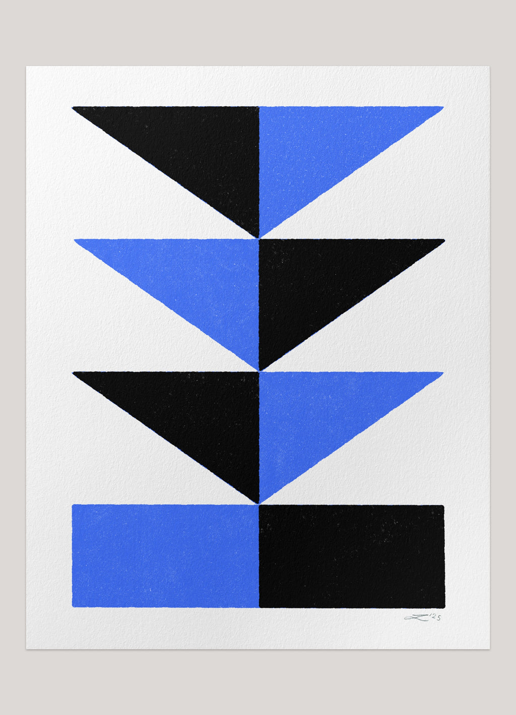 Om en om - Digital Print